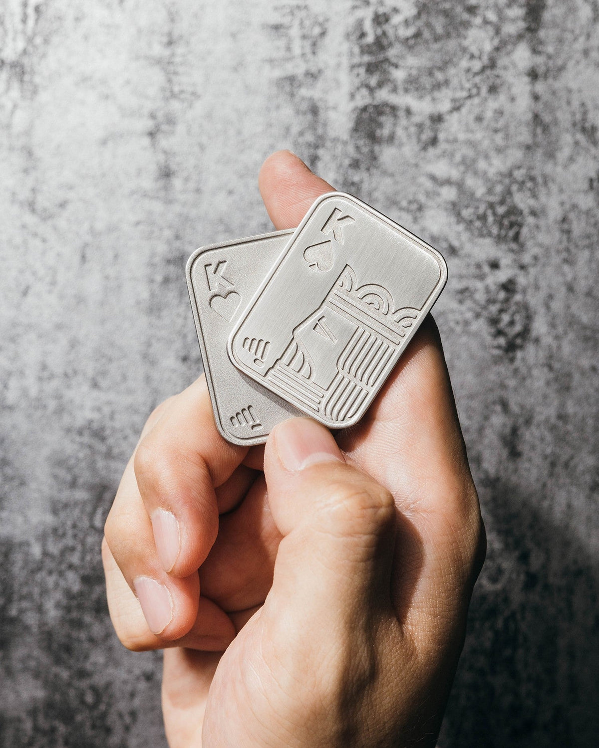SHUFFLE POCKET KINGS V2 (Satin Silver)