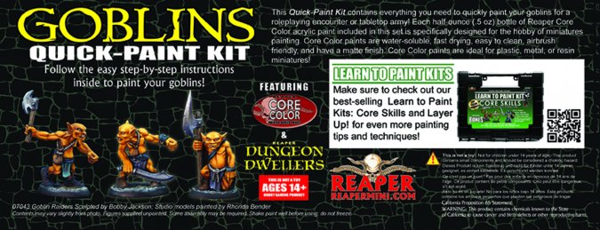 Learn to Paint: Goblins Quick-Paint Kit