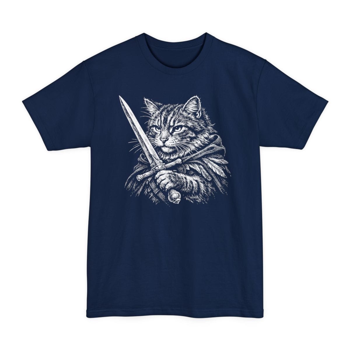 Warrior Cat Fantasy Tall T-Shirt