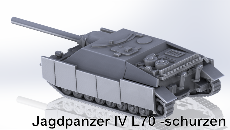 Jagdpanzer IV L70 with Schurzen