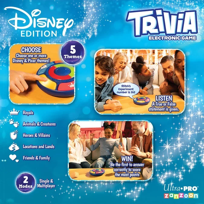 Trivia Electronic Game: Disney Edition