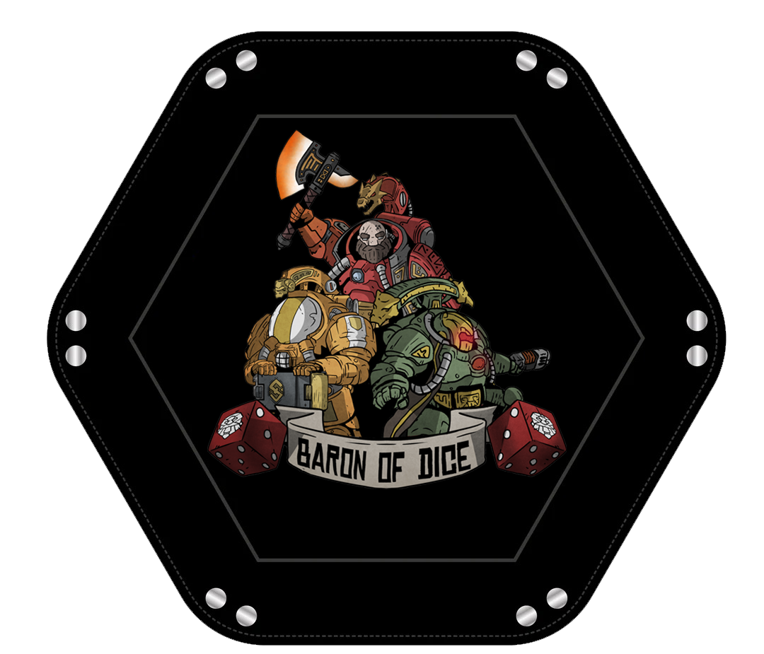 Space Dwarves | Premium Dice Tray