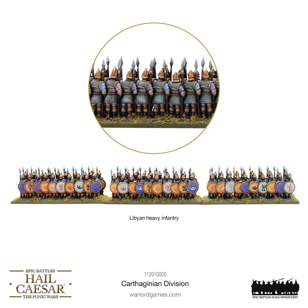 Hail Caesar Epic Battles: Punic Wars - Carthaginian Division