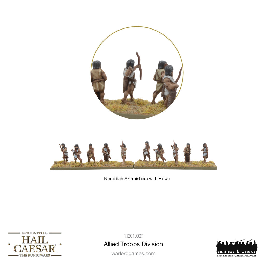 Hail Caesar Epic Battles: Punic Wars - Allied Troops Division