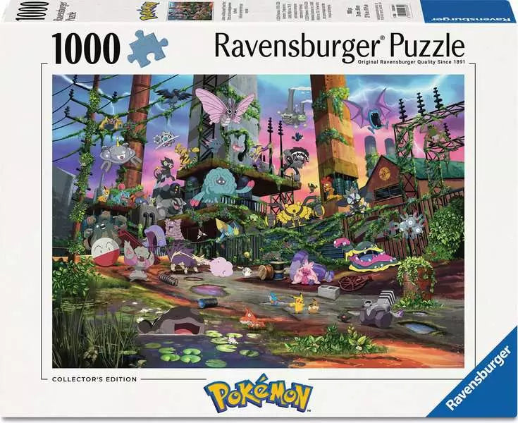 Ravensburger: Puzzle - Pokémon Breakout 2: Jolteon and Reclaimed Power Plant (1000pcs)