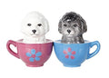 Maltese Puppy Salt & Pepper Shakers