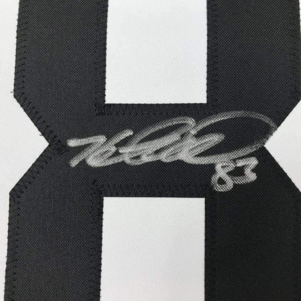 Autographed/Signed Heath Miller Pittsburgh Bumble Bee Football Jersey JSA COA