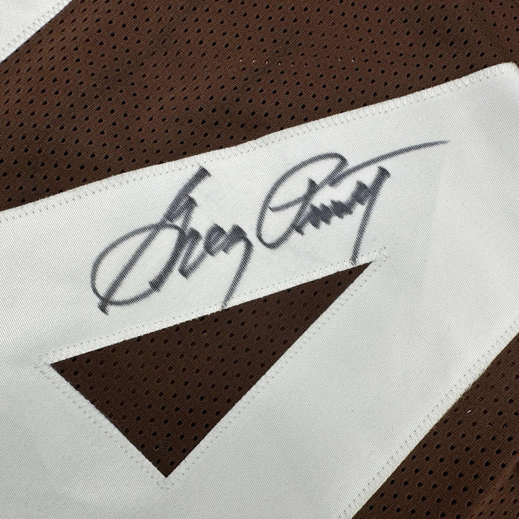 Autographed/Signed Greg Pruitt Cleveland Brown Football Jersey JSA COA