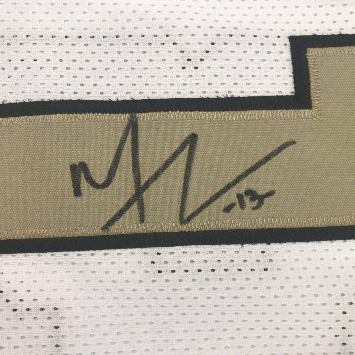 Autographed/Signed Michael Thomas New Orleans Color Rush Football Jersey Beckett BAS COA