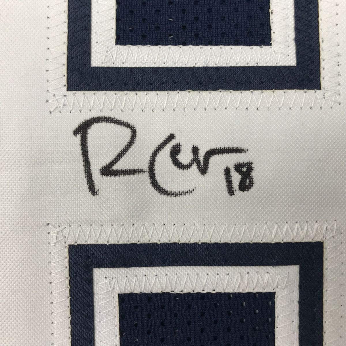 Autographed/Signed Randall Cobb Dallas Dark Blue Football Jersey JSA COA