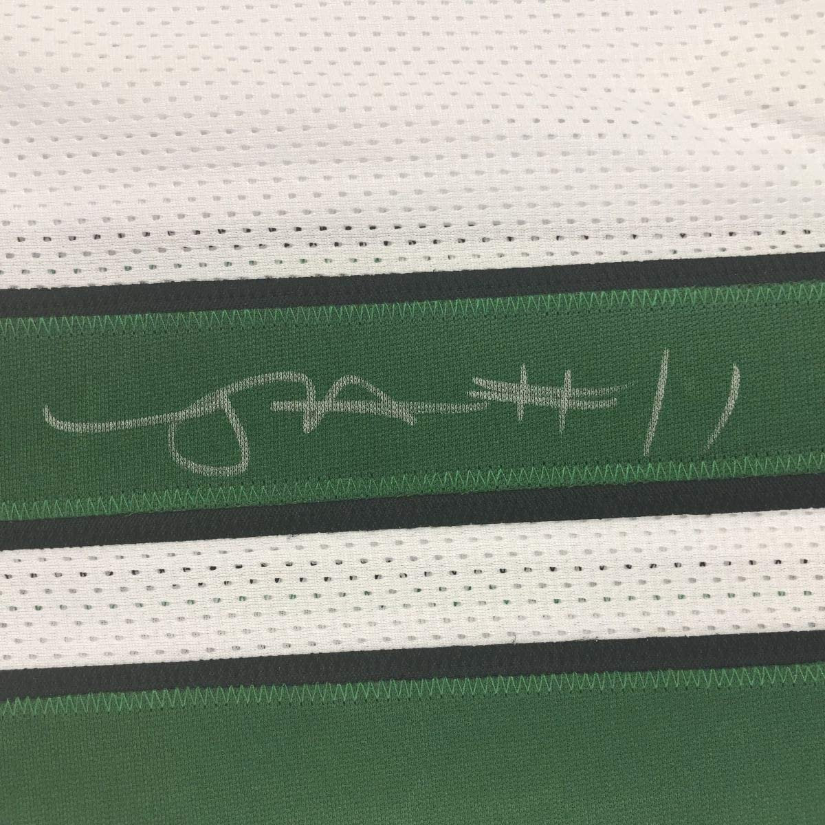 Autographed/Signed Robby Anderson New York 2019 White Football Jersey JSA COA