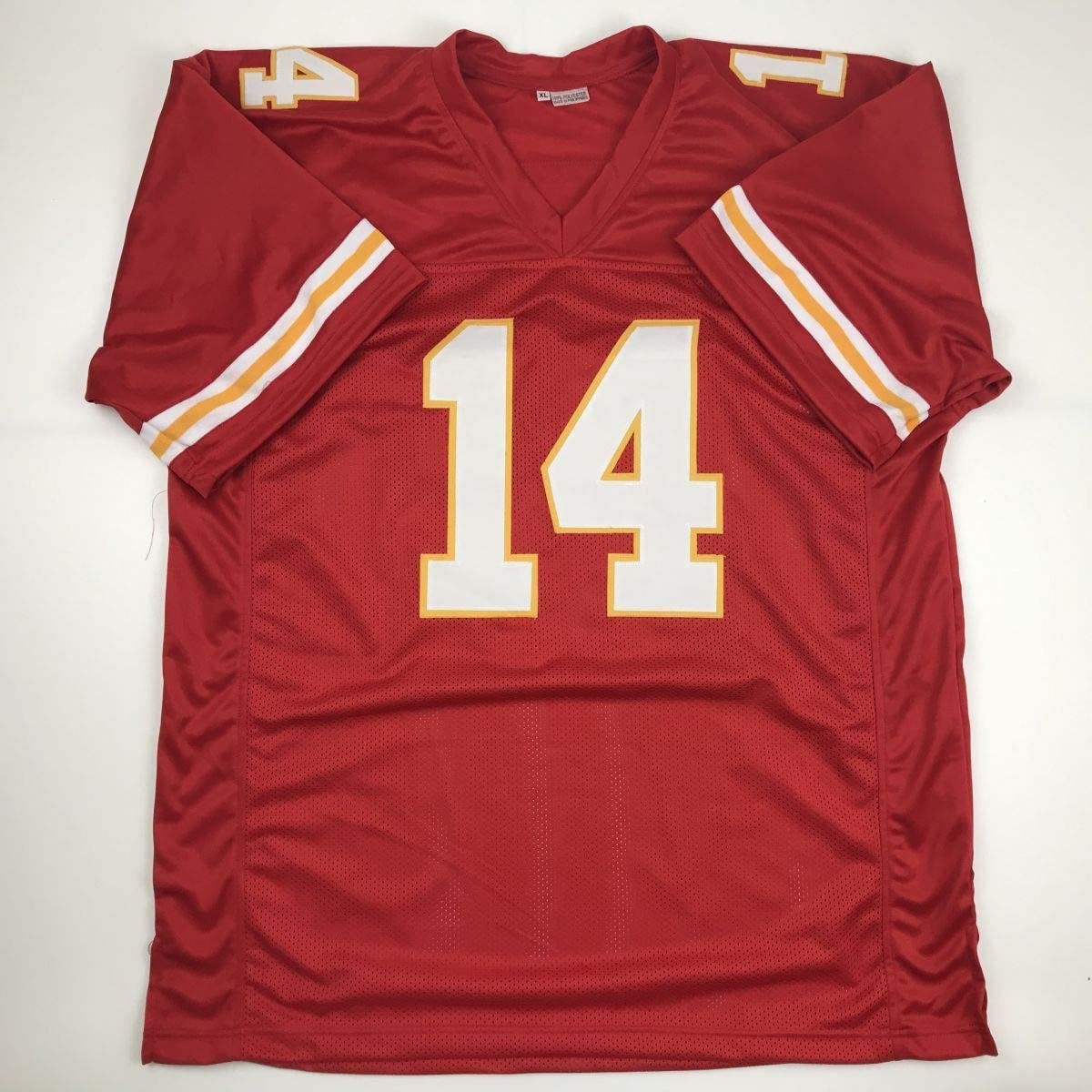 Autographed/Signed Sammy Watkins Kansas City Red Football Jersey Beckett BAS COA