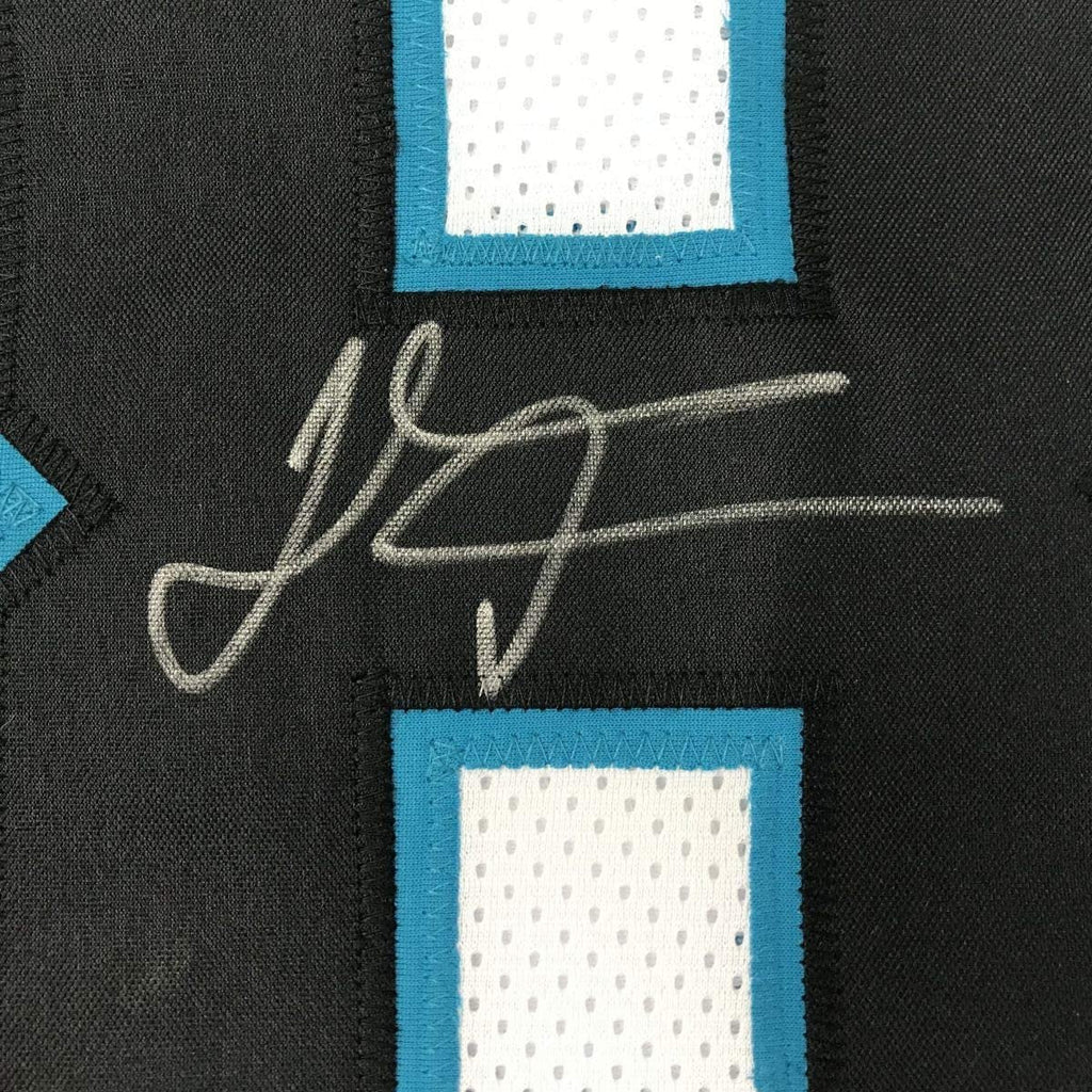 Autographed/Signed Thomas Davis Sr. Carolina White Football Jersey JSA COA