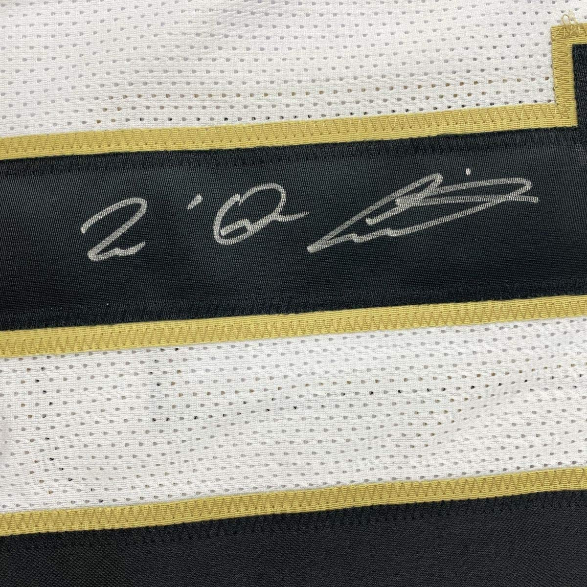 Autographed/Signed Tre'Quan Smith New Orleans White Football Jersey JSA COA