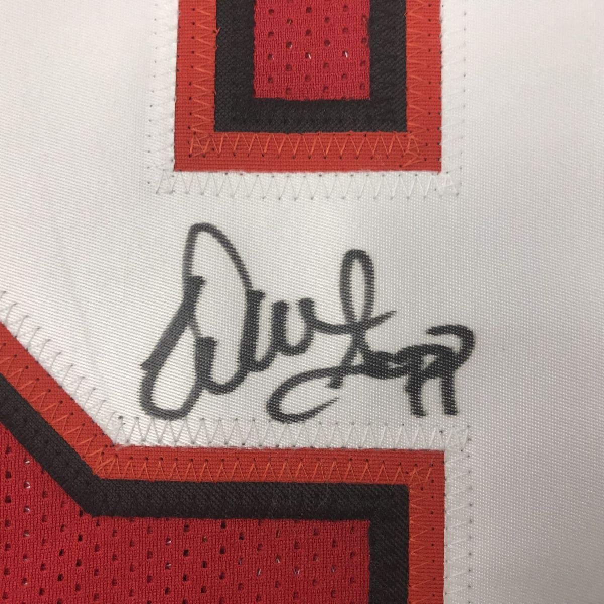 Autographed/Signed Warren Sapp Tampa Bay Red Football Jersey PSA/DNA COA