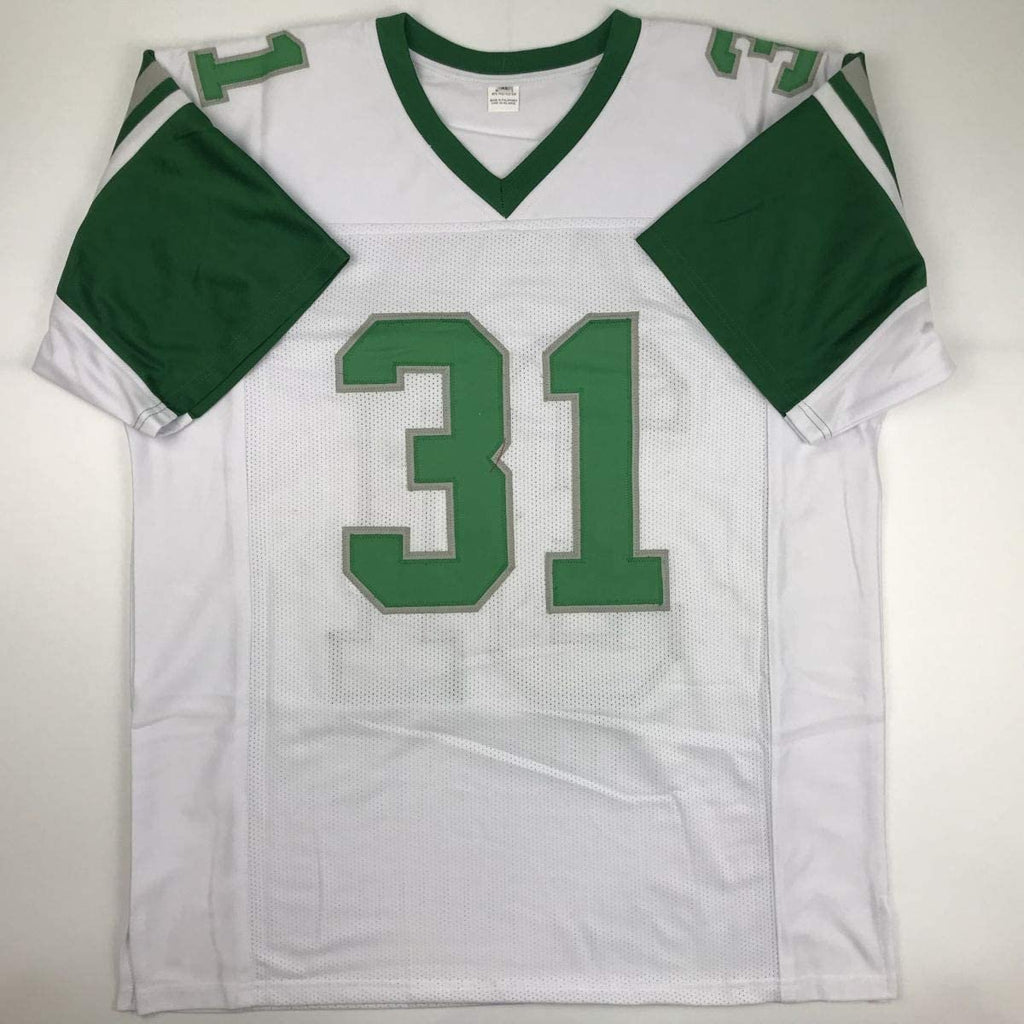 Autographed/Signed Wilbert Montgomery Inscribed Philadelphia White Football Jersey PSA/DNA COA