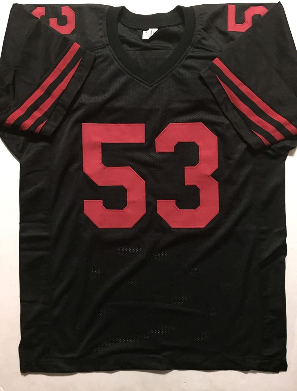 Autographed/Signed Navorro Bowman San Francisco 49ers Black Football Jersey JSA COA