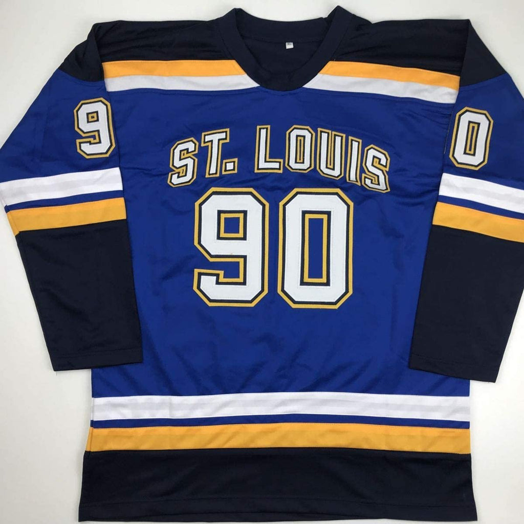 Autographed/Signed Ryan O'Reilly St. Louis Blue Hockey Jersey Beckett BAS COA