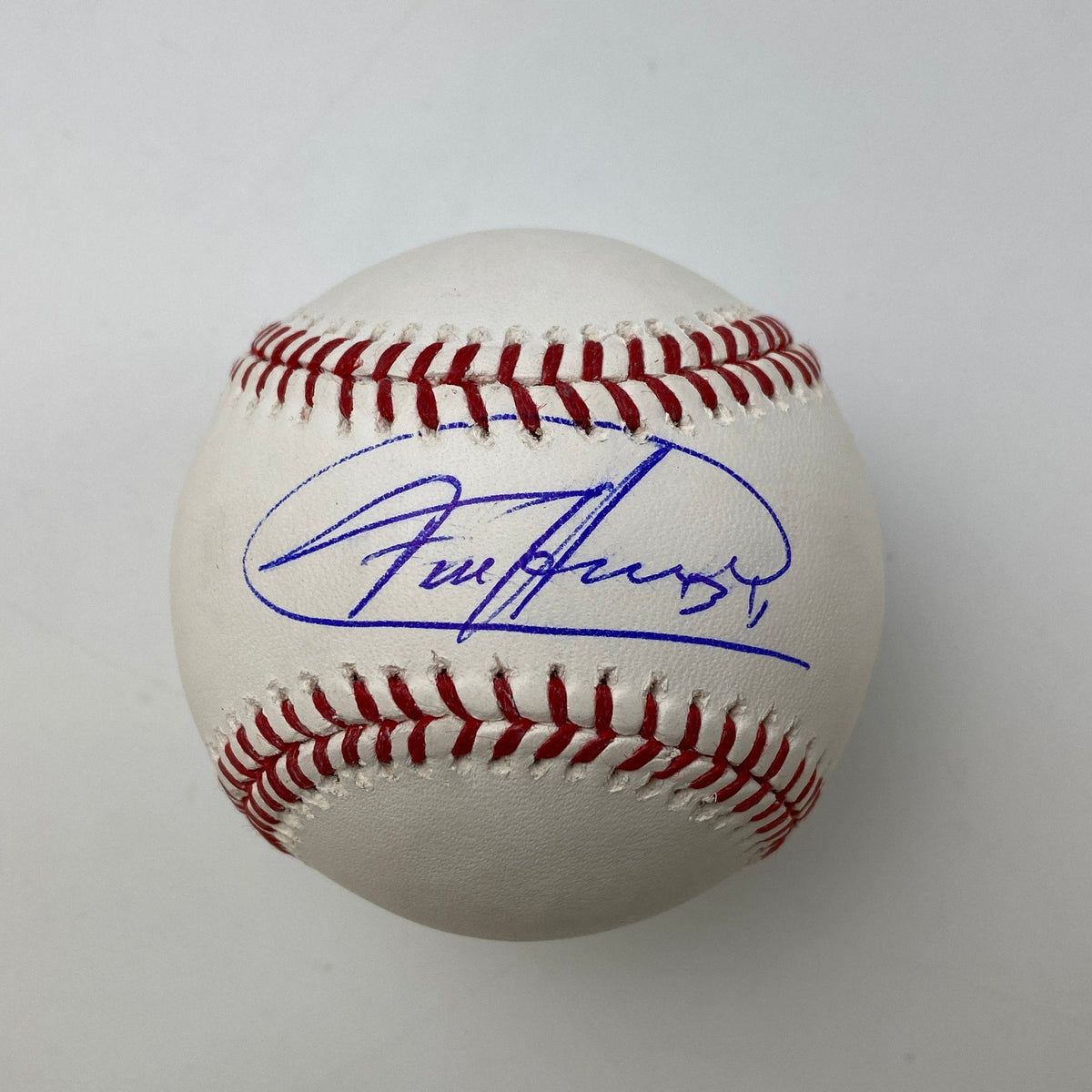 Autographed/Signed Felix Hernandez Rawlings Official Major League Baseball ROML Beckett BAS COA Auto