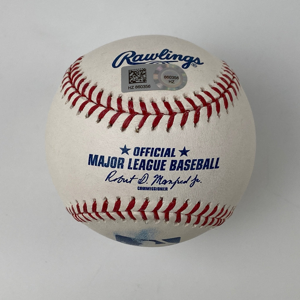 Autographed/Signed Chase Utley Rawlings Official Major League Baseball ROML MLB COA