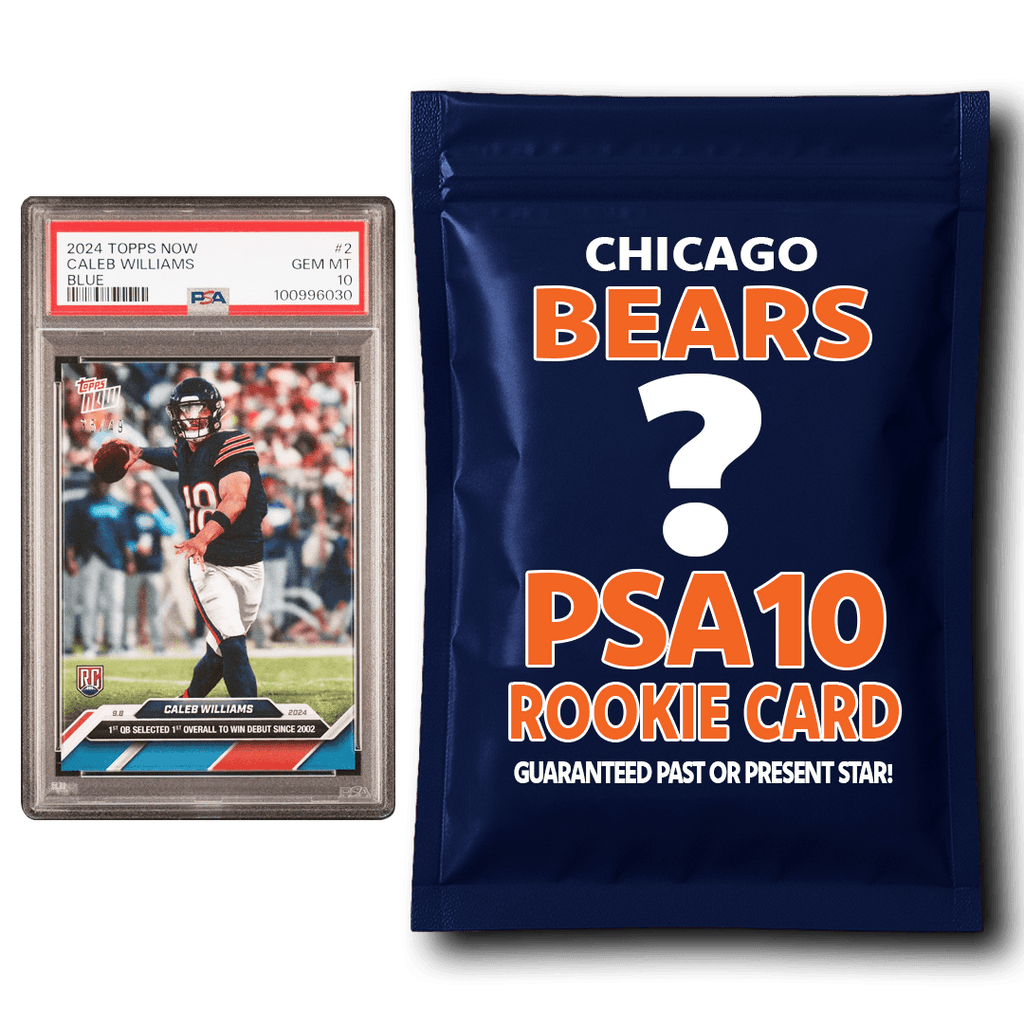 Chicago Bears PSA 10 Graded Rookie Card Mystery Pack