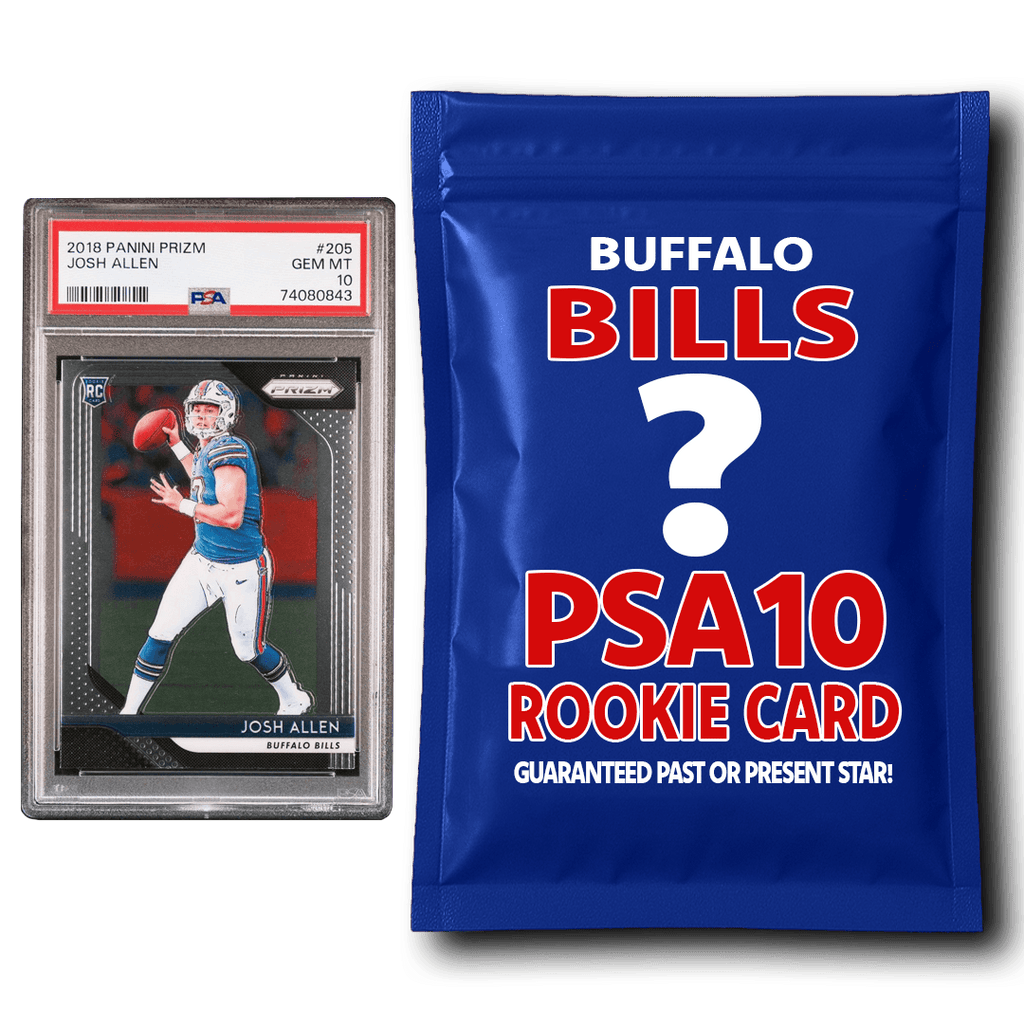 Buffalo Bills PSA 10 Graded Rookie Card Mystery Pack