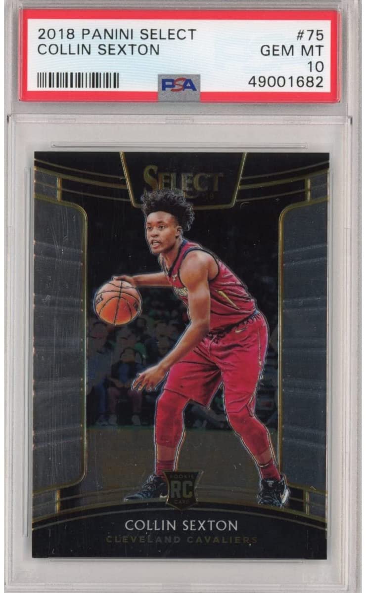 Graded 2018-19 Panini Select Collin Sexton #75 Rookie RC Basketball Card PSA 10 Gem Mint