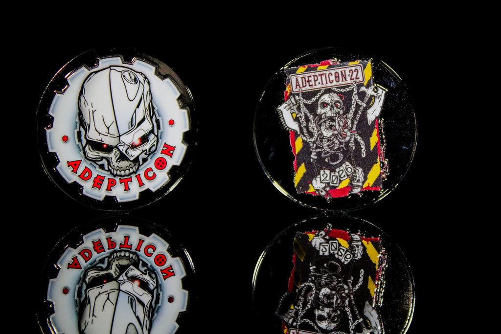 Adepticon | Wargaming & Datasheet Box | Baron's Coin™ Compatible