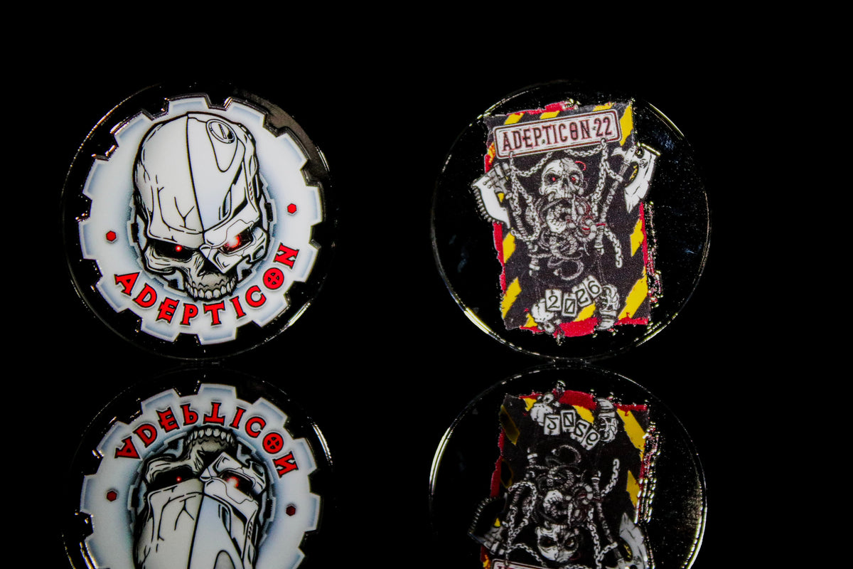 Adepticon | Wargaming & Datasheet Box | Baron's Coin™ Compatible