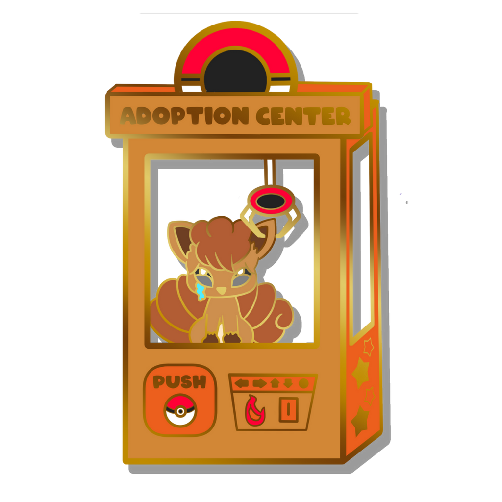 Pokemon: Vulpix Enamel Pin