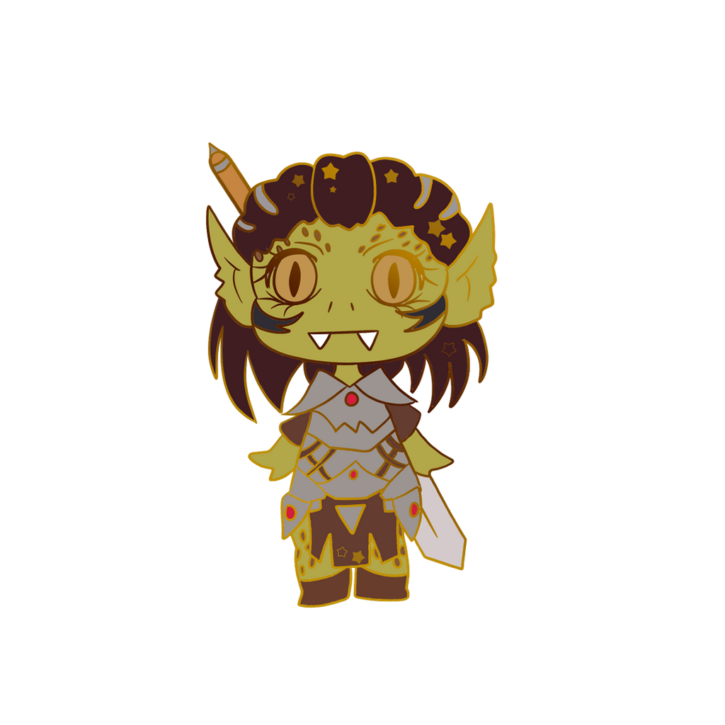 Baldur’s Gate 3: Lae’zel Enamel Pin