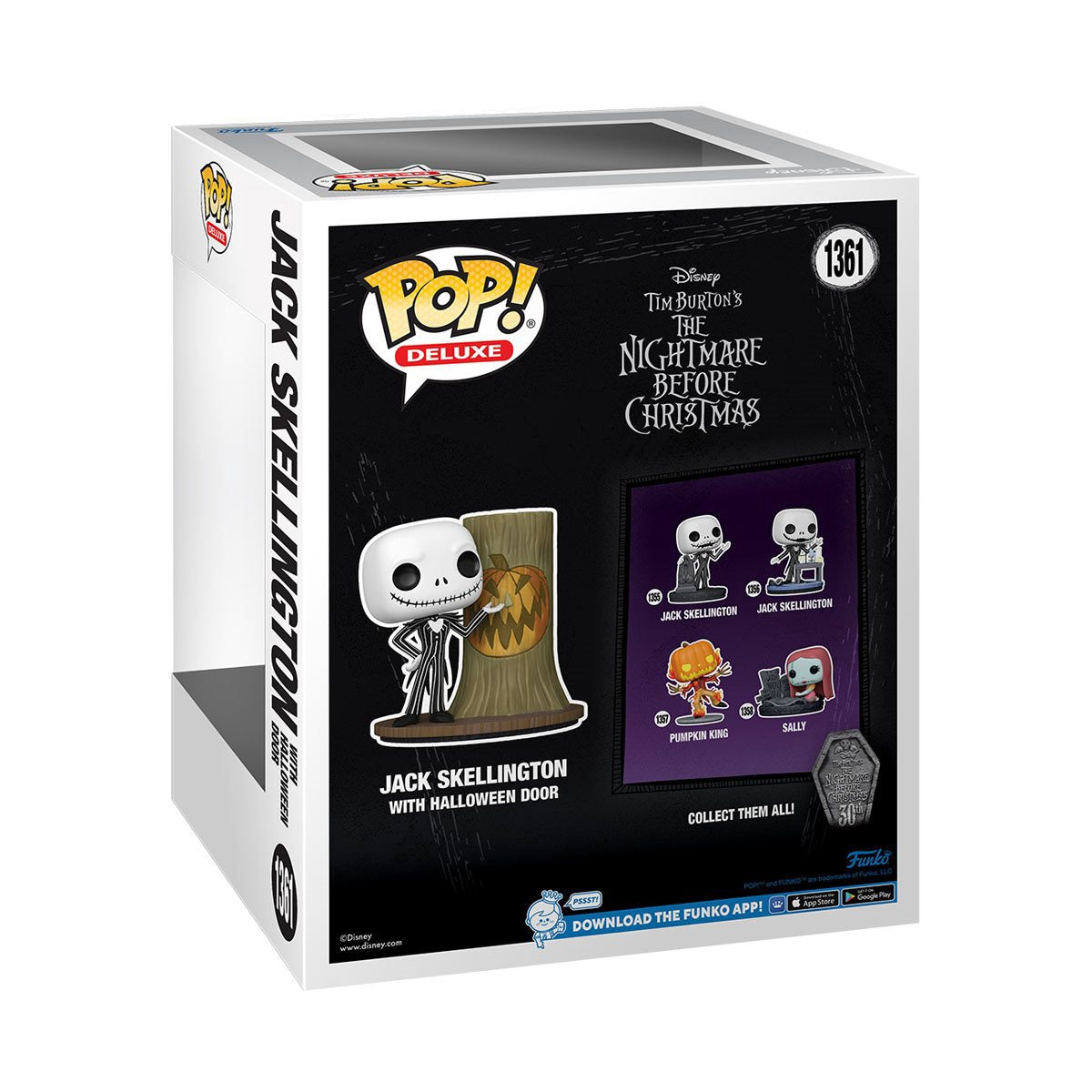 Funko Pop Deluxe The Nightmare Before Christmas   Jack