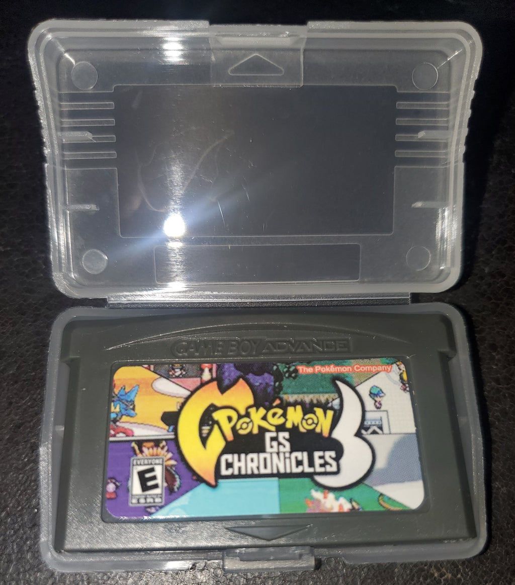 Pokemon GS Chronicles GBA ROM Hack Video Game Boy Advance V 2.7.1