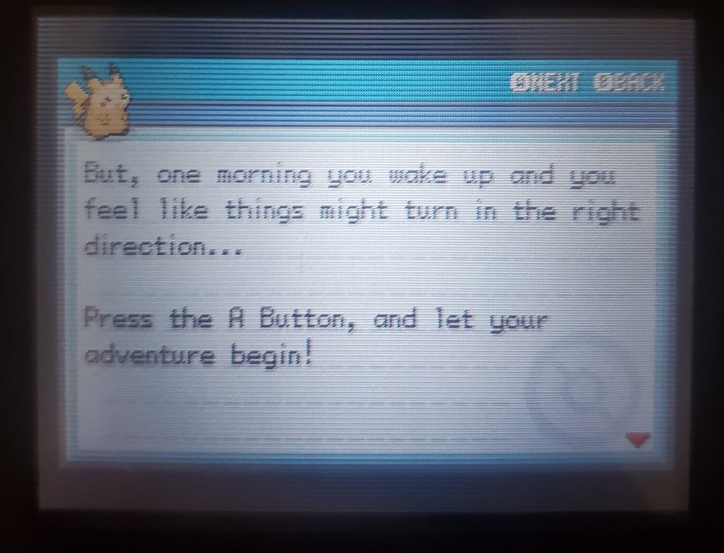 Pokemon Advanced Adventure GBA ROM Hack Video Game Boy Advance Custom