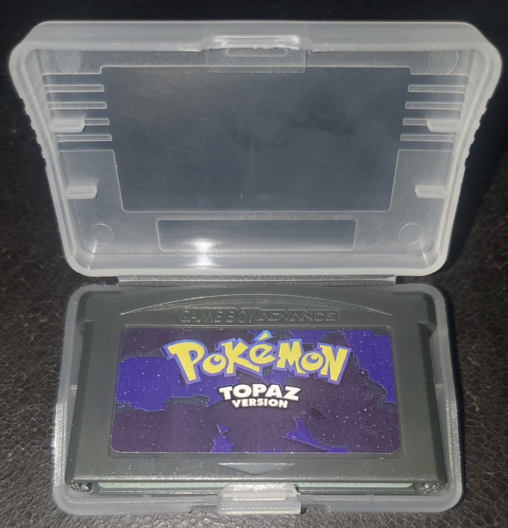 Pokemon Topaz GBA ROM Hack Video Game Custom Gameboy Advance