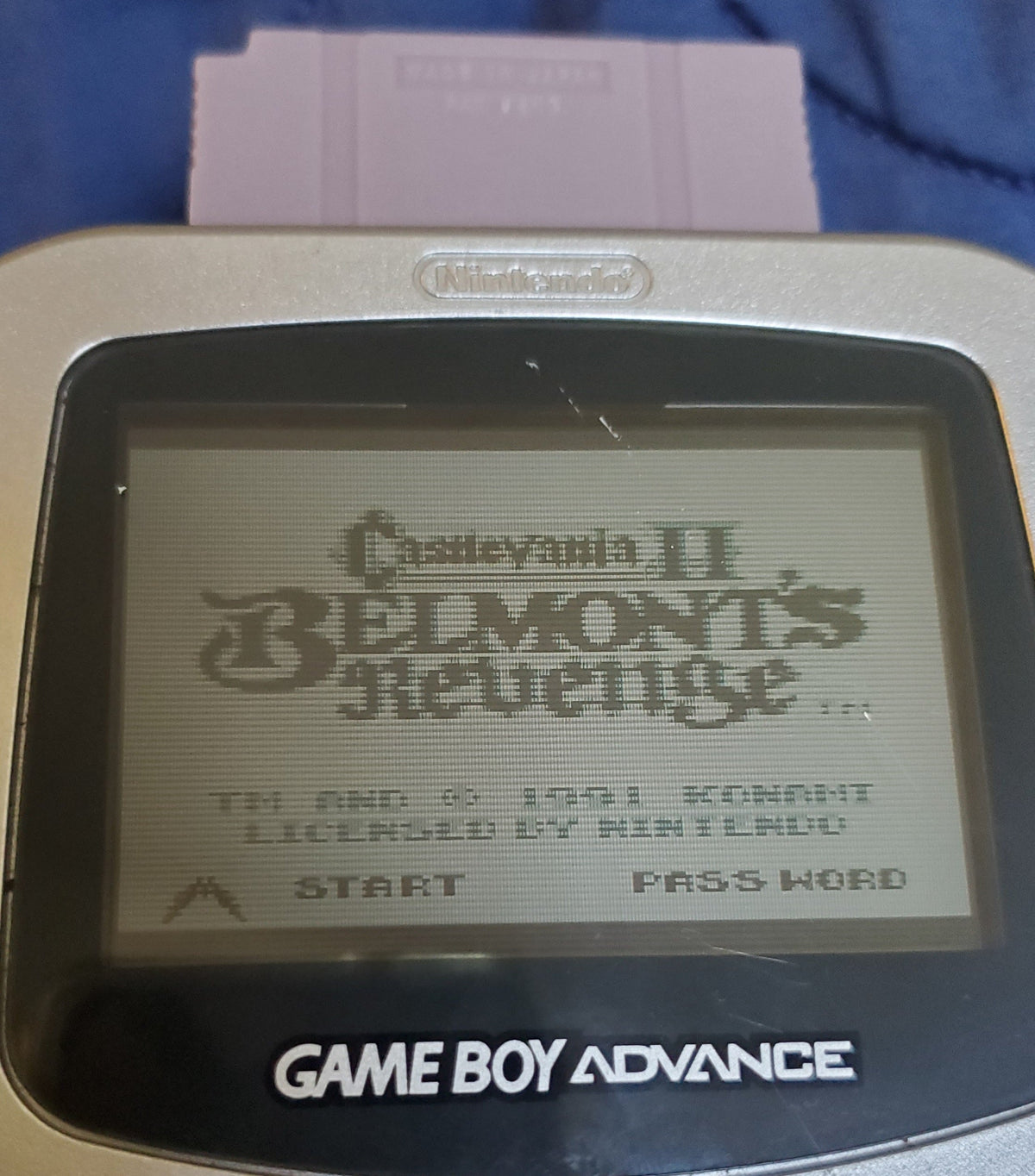 Castlevania 2 Belmont's Revenge GB Video Game Catridge Gameboy 1991