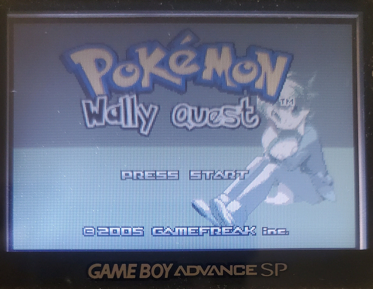 Pokemon Wally Quest GBA Pokemon ROM Hack Video Game Boy Advance