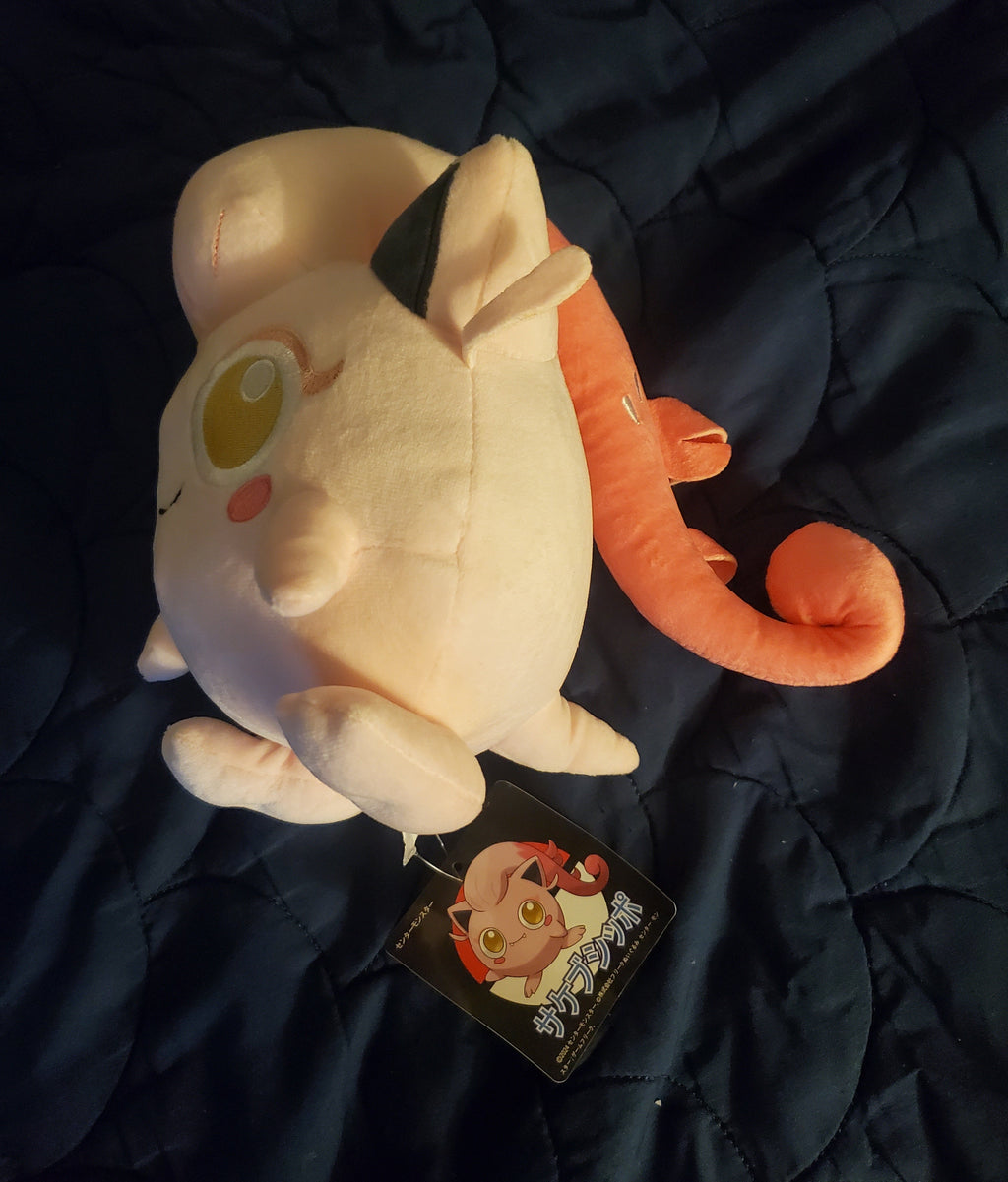 Pokemon Jigglypuff Plush Soft Stuffed Doll Scream Tail Kids Toy 9 Inch