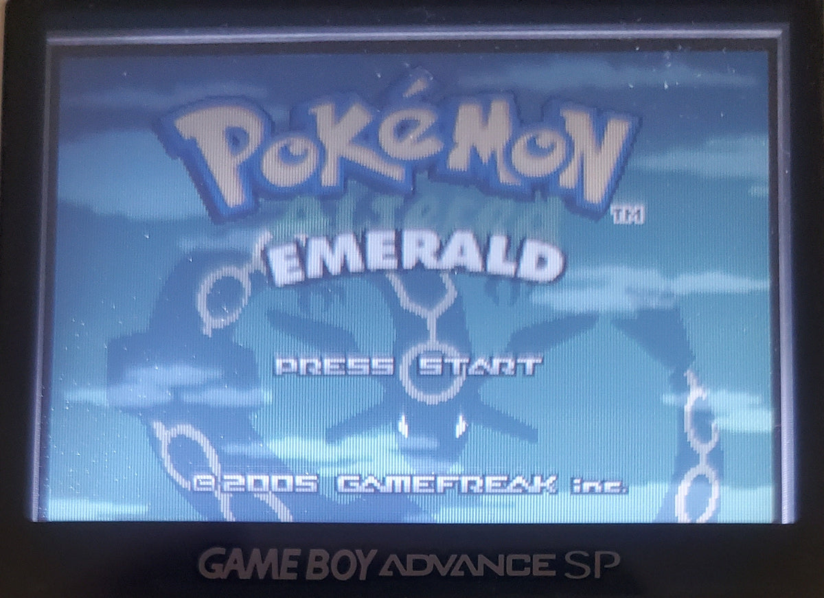 Pokemon Altered Emerald GBA ROM Hack Video Game Boy Advance