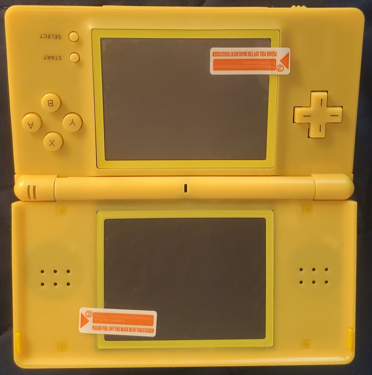 Nintendo DS Lite Console DBZ Yellow Goku NDS, DSL, DSi, and GBA