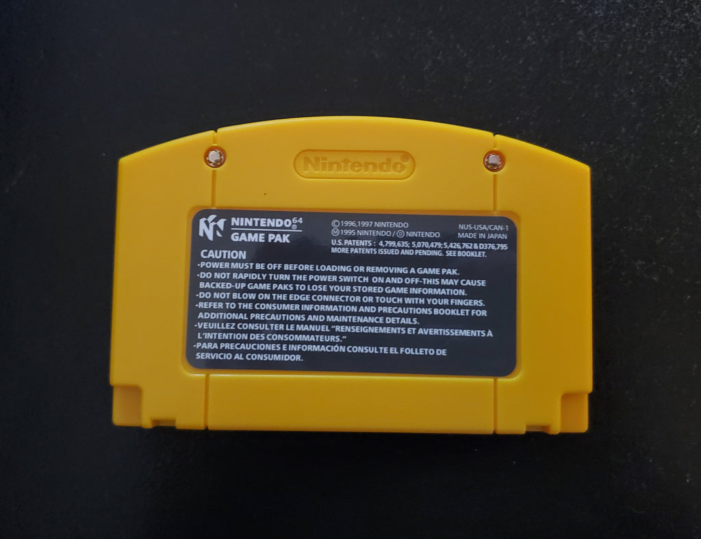Earthworm Jim 3D N64 Nintendo 64 Video Game Cartridge 1999