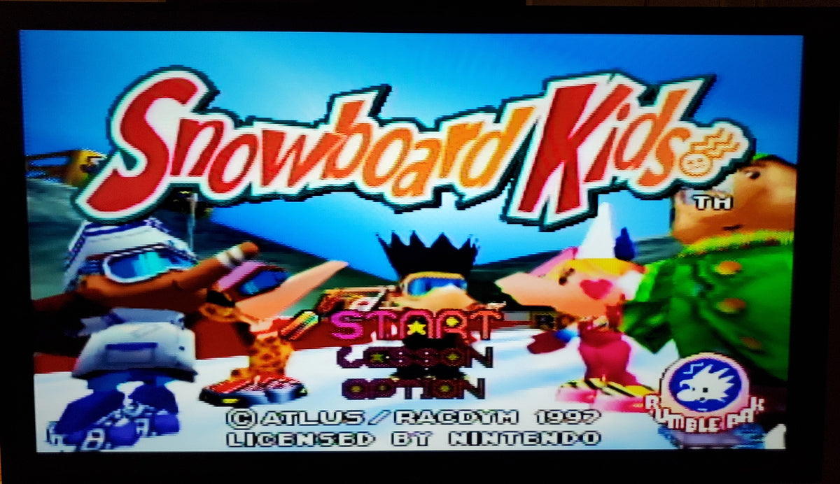 Snowboard Kids 1 N64 Nintendo 64 Video Game Cartridge 1997