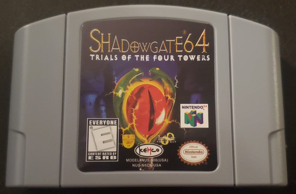 Shadowgate 64 N64 Nintendo 64 Video Game Cartridge 1999