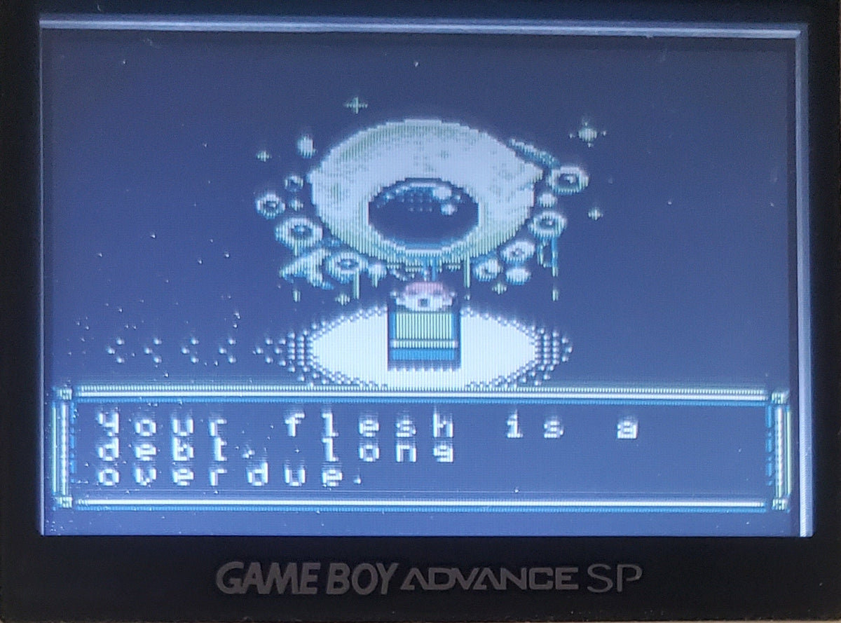 Deadeus Gameboy GB Video Game Catridge 2019 Home Brew