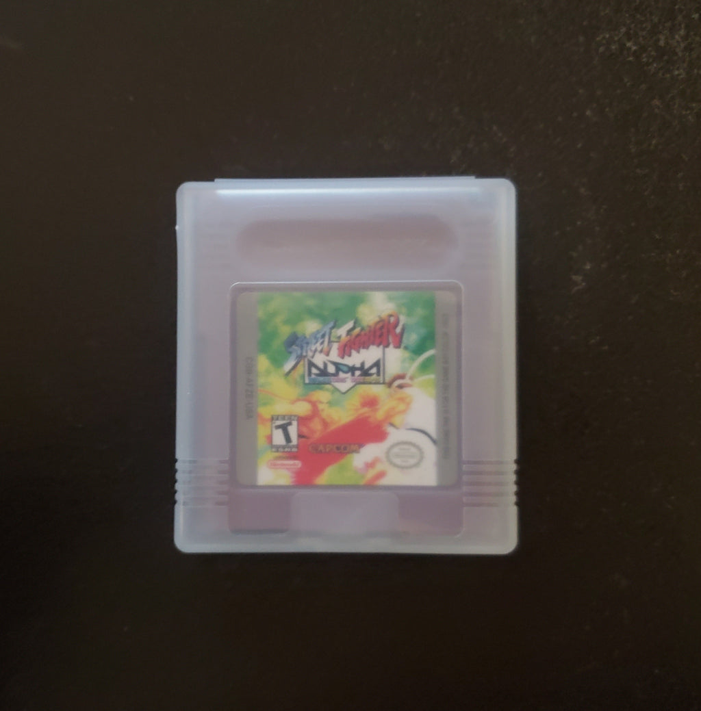 Street Fighter Alpha Gameboy Color GBC Video Game Catridge 2000