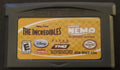 The Incredibles and Finding Nemo GBA Video Game Boy Advance 2007