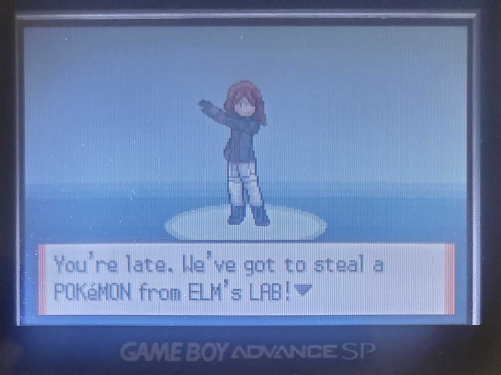 Pokemon Silver Rival GBA ROM Hack Video Game Boy Advance