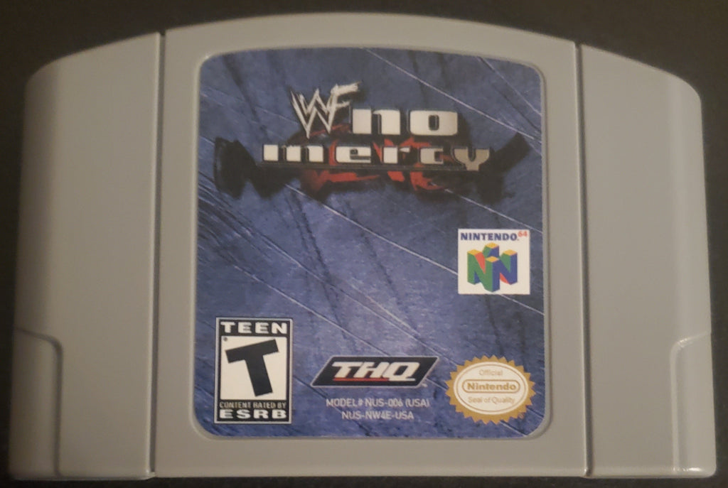WWF No Mercy N64 Nintendo 64 Video Game Cartridge 2000