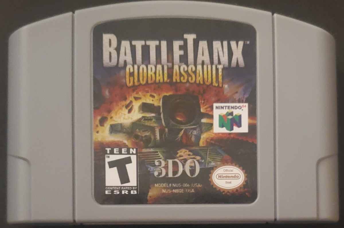 BattleTanx: Global Assault N64 Nintendo 64 Video Game Cartridge 1999
