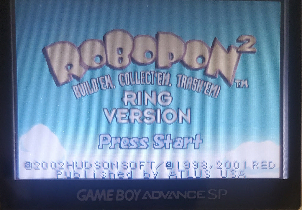 Robopon 2 Ring Version GBA Video Game Cartridge Game Boy Advance 2002